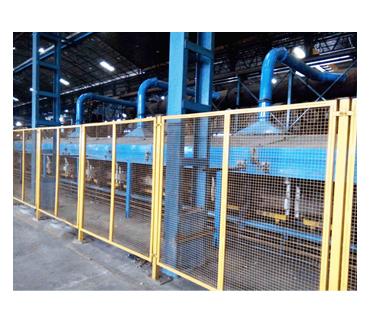 Casting Cooling Line Enclouser & Fume Extraction System